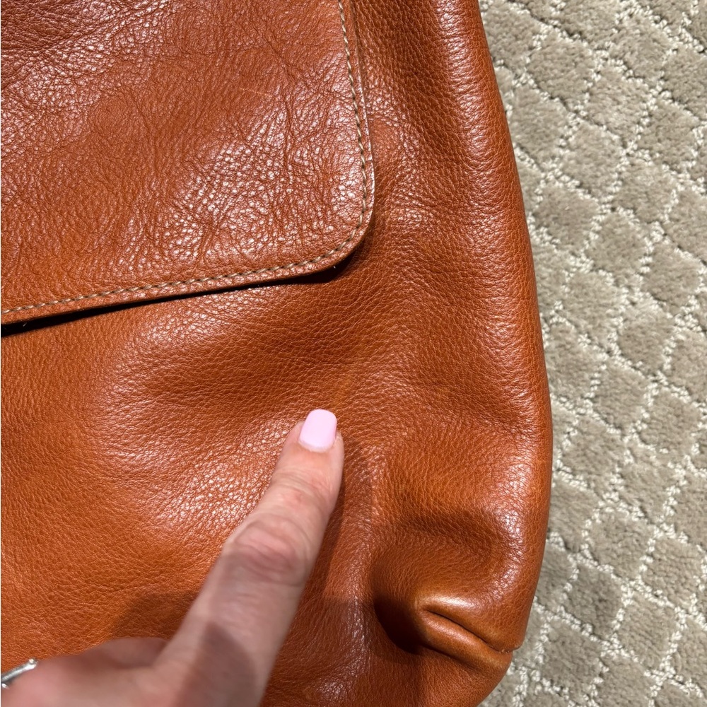 Lauren by Ralph Lauren Shoulder Bag in Saddle Tan - Picture 9 of 11